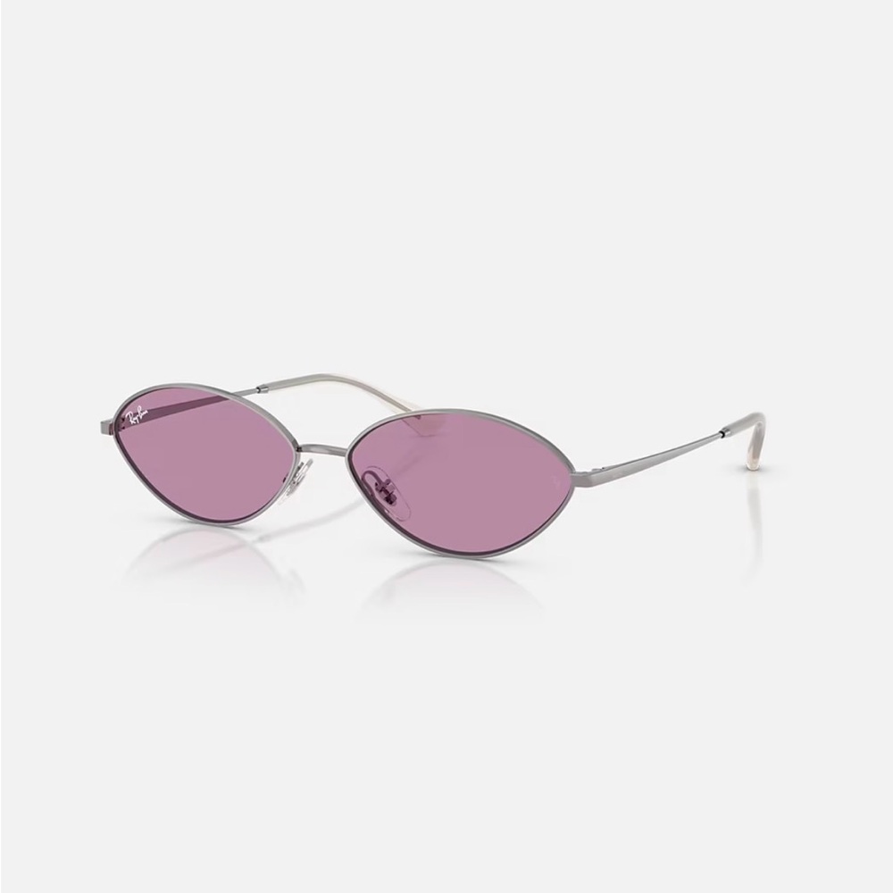 Ray-Ban Purple Oval Sunglasses